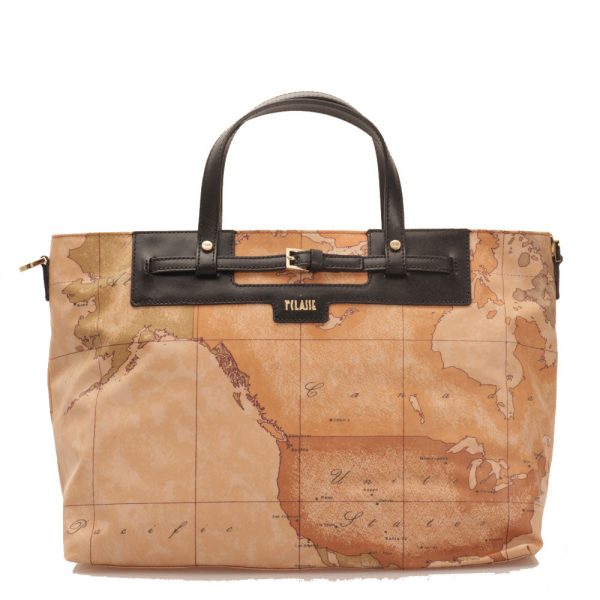 Borsa Donna a Mano 1A Classe Alviero Martini linea Selene Soft Geo Classic e Nero GU66 Online now