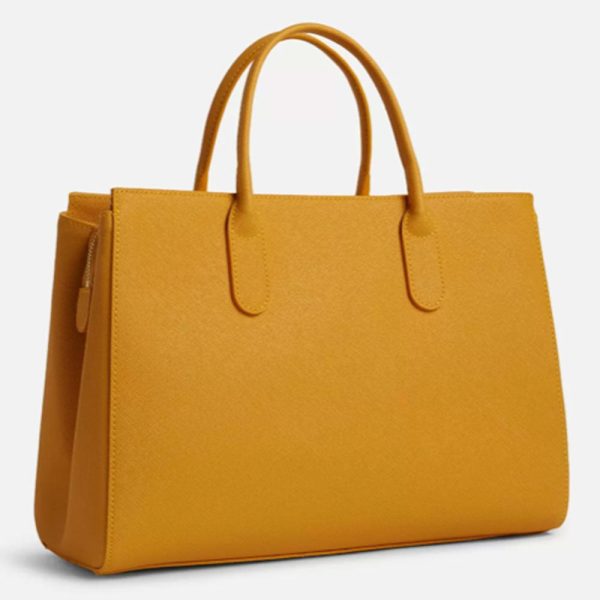 Borsa Donna a Mano 1A Classe Alviero Martini linea Milano City colore Giallo e Geo Classic GS21 For Sale