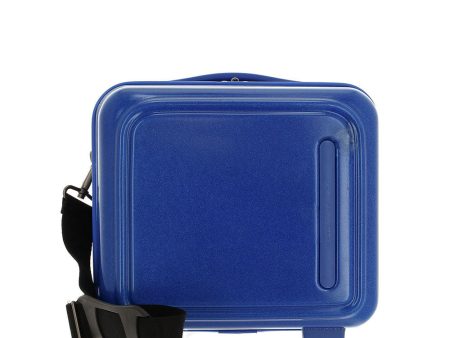 Beauty Case Donna Mandarina Duck Linea Logoduck Colore Glitter Blue Supply