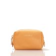 Beauty Case Piccolo COCCINELLE in Pelle Apricot Chiuso con Zip Supply