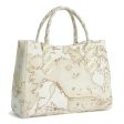 Borsa Donna a Mano 1A Classe Alviero Martini linea Geo Blanco in Canvas stampa Geo White GV32 For Sale