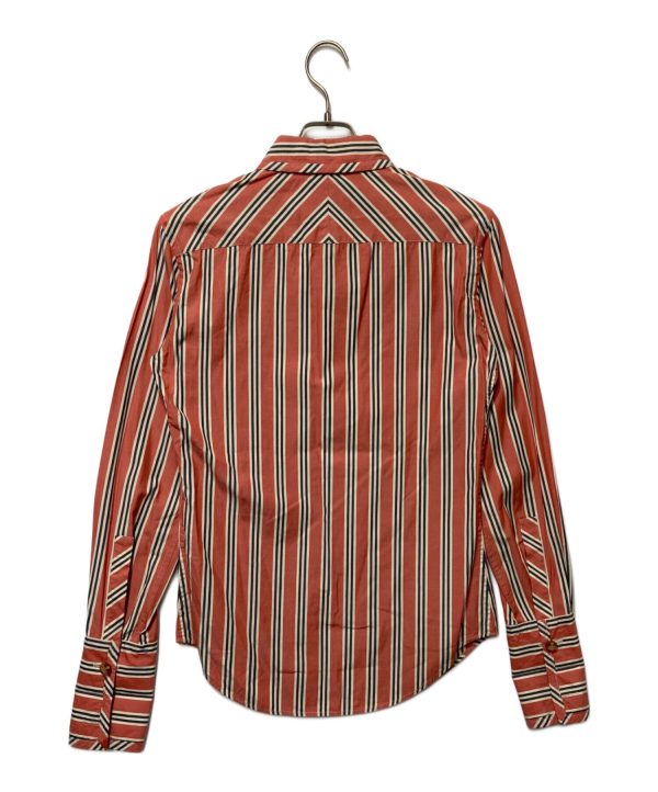 [Pre-owned] Vivienne Westwood man Orb Embroidery Shirt VW-CR-72048 For Cheap