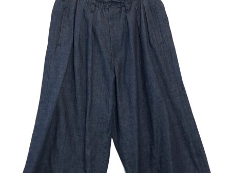 [Pre-owned] GROUND Y 12OZ DENIM BALLOON PANTS GO-P03-007 Fashion