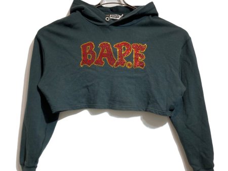 [Pre-owned] A BATHING APE Sweatshirt BAPE Crystal Stone Hoodie 001PPJ802003L For Discount