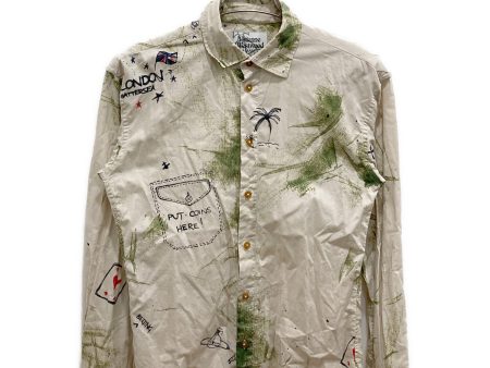 [Pre-owned] Vivienne Westwood man Picnic Print Relax Shirt 199060-7215 Online now