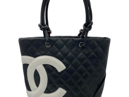 [Pre-owned] CHANEL Cambon Line Tote Bag Cheap