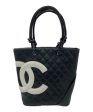 [Pre-owned] CHANEL Cambon Line Tote Bag Cheap