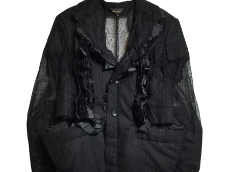 [Pre-owned] COMME des GARCONS Cut-off design lace jacket GB-J003 Discount