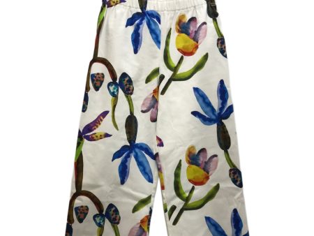 [Pre-owned] me ISSEY MIYAKE flower-patterned pants MI41FF652 Online Sale