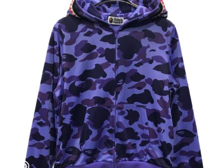 [Pre-owned] A BATHING APE Jersey shark full zip hoodie 001zp1701004m on Sale