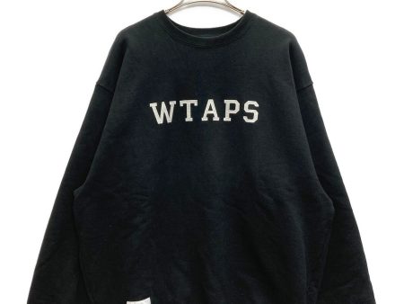 [Pre-owned] WTAPS COTTON COLLEGE ACADEMY SWEATER 241ATDT-CSM03 Online now