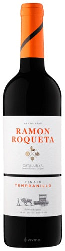 Bodegas RamÃ³n Roqueta Catalunya Tempranillo Tina 16 2018 (Case only) Cheap