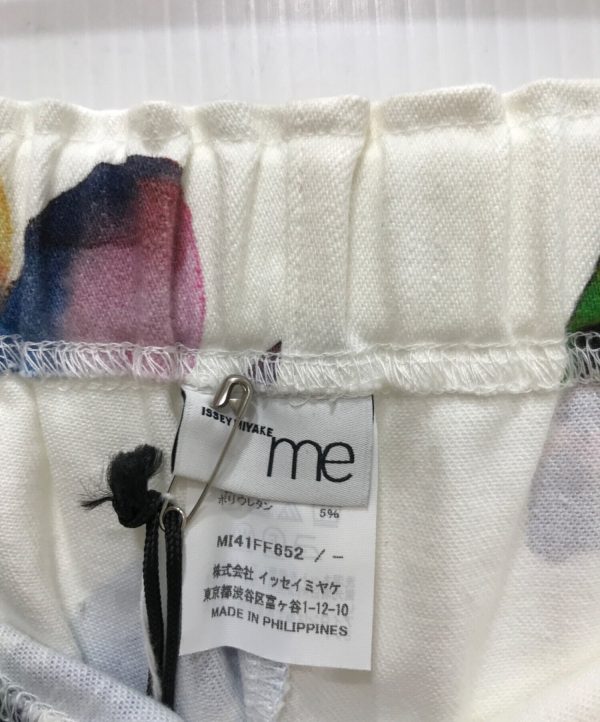 [Pre-owned] me ISSEY MIYAKE flower-patterned pants MI41FF652 Online Sale