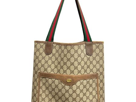 [Pre-owned] GUCCI Tote bag   Sherry line 39-02-003 For Cheap