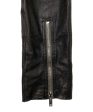 [Pre-owned] RICK OWENS leather pants RU02V2332-LSG For Sale