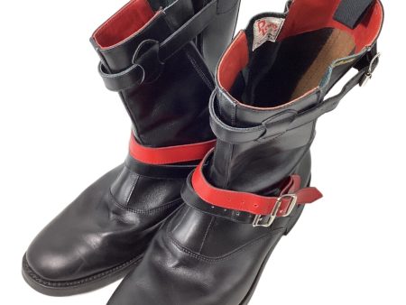 [Pre-owned] COMME des GARCONS ×Lewis Leathers Atlantic engineer boots LL209. Cheap