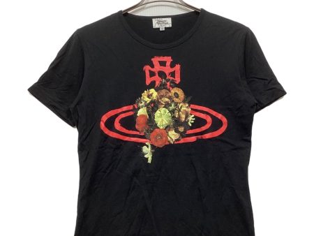 [Pre-owned] Vivienne Westwood man Floral Orb Print T-Shirt VW-LP-89565 Discount