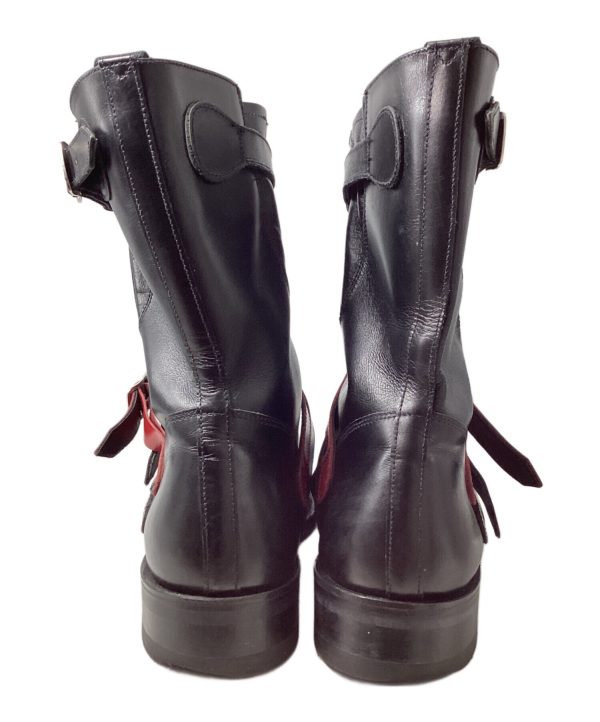 [Pre-owned] COMME des GARCONS ×Lewis Leathers Atlantic engineer boots LL209. Cheap